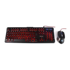KIT TECLADO MOUSE GAMER HALION HA-515C ODIN