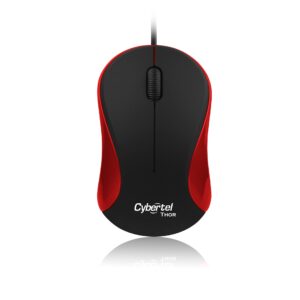 Mouse thor usb rojo  azul negro CYB M101