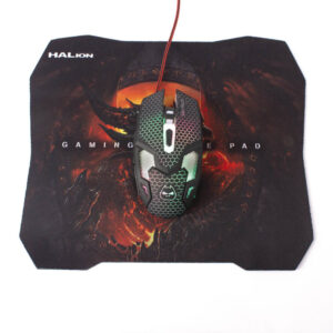 MOUSE GAMER + PAD SHERMAN USB HALION HA-923P