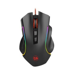 Mouse Gamer Redragon Griffin Black M607-RGB 7200 DPI